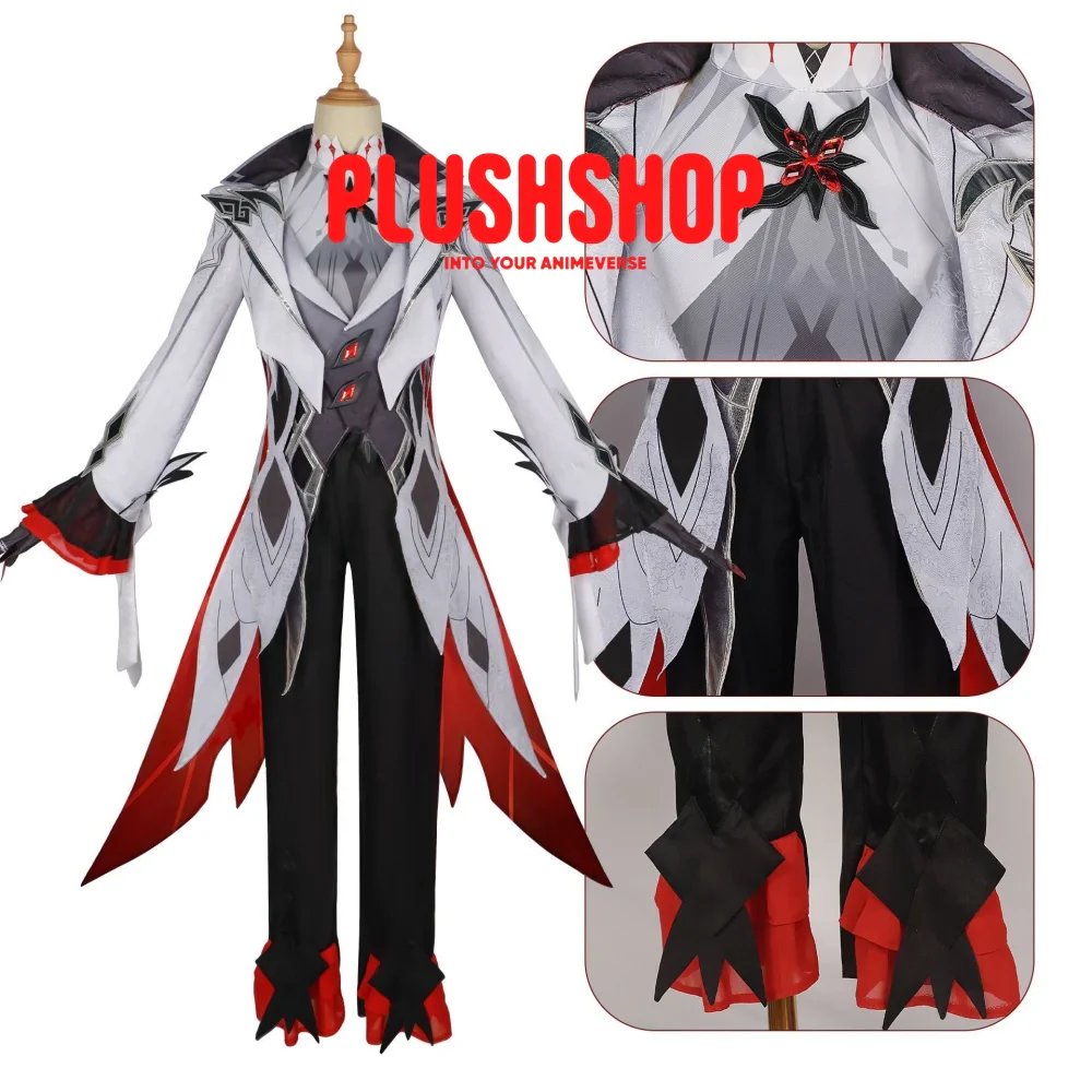 Genshin Impact Arlecchino Cosplay Costume Full Set - Image 2