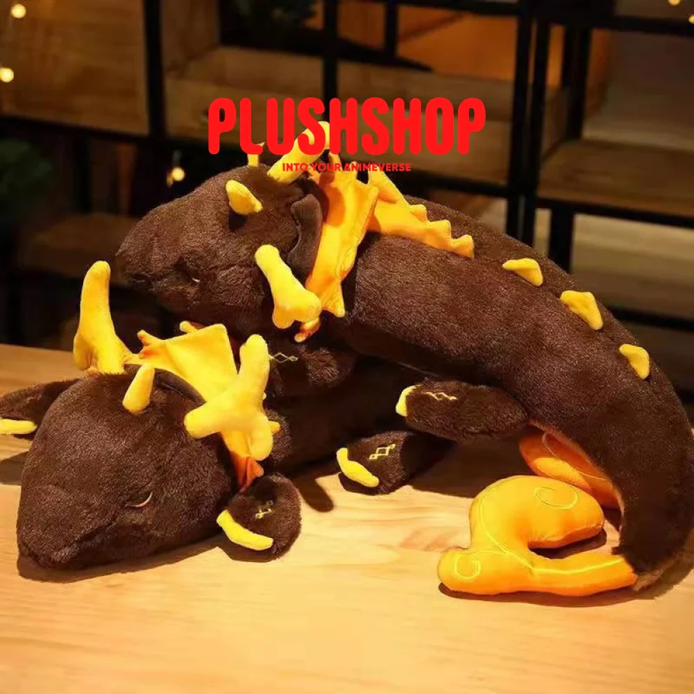 Genshin Impact &Honkai Starrail CharacterS Zhongli DanHeng themed dragon-shaped pillow - Image 4