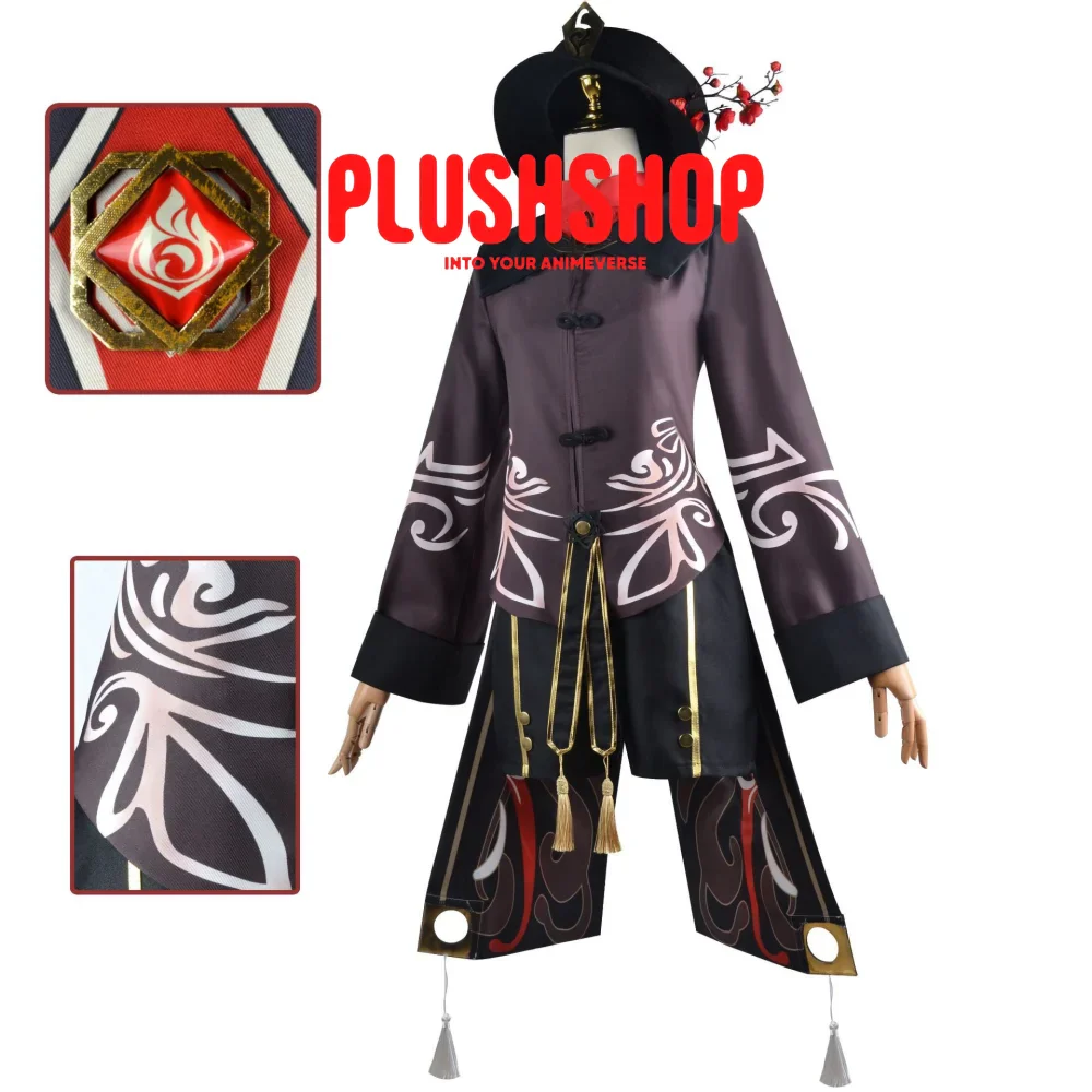Hutao Cosplay Outfit Clothes Full Set - Image 8
