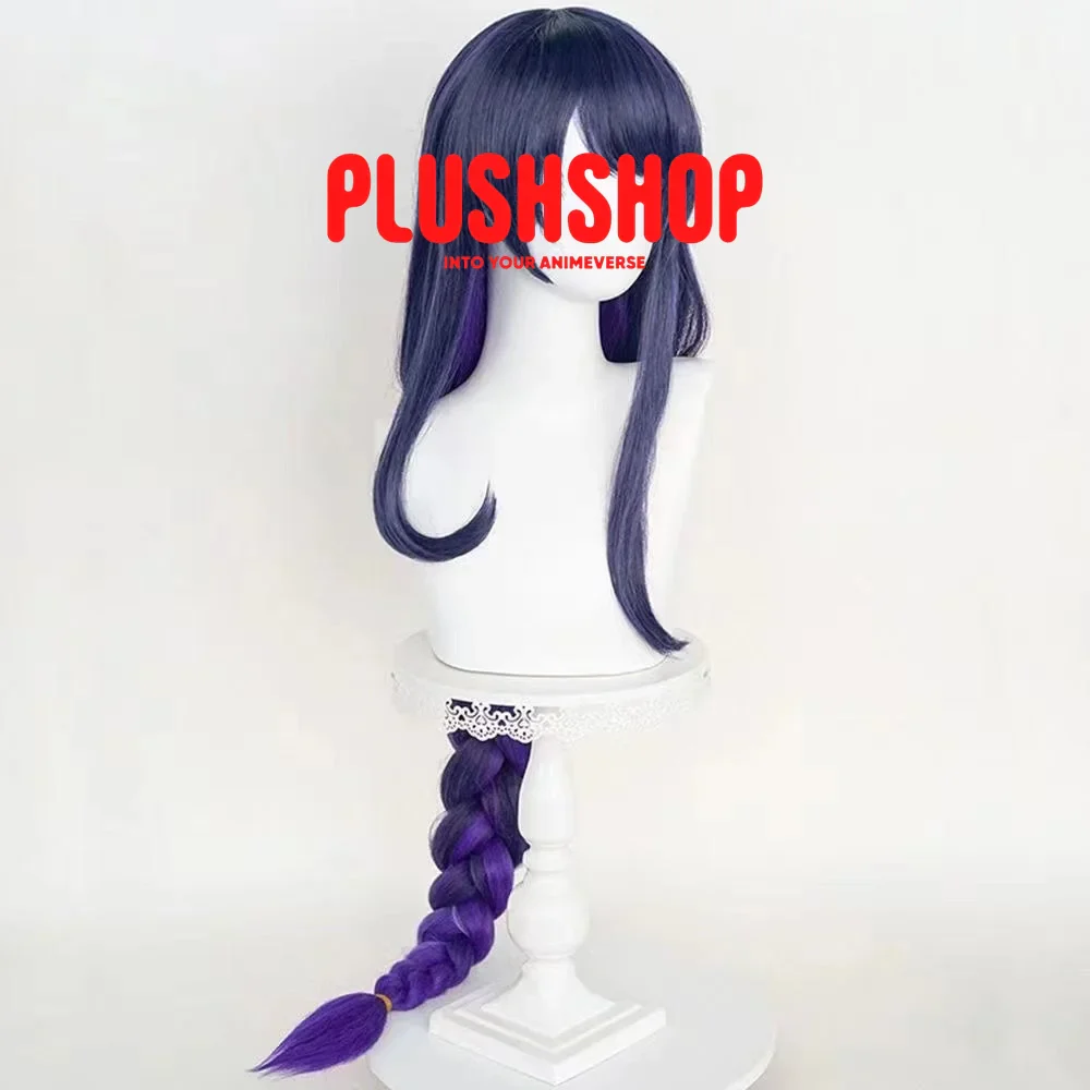 Genshin Impact Raiden Shogun Cosplay Wig - Image 3