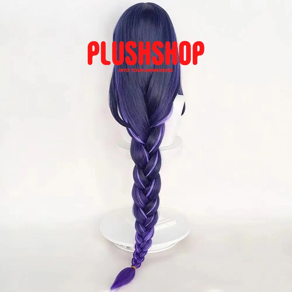 Genshin Impact Raiden Shogun Cosplay Wig - Image 4