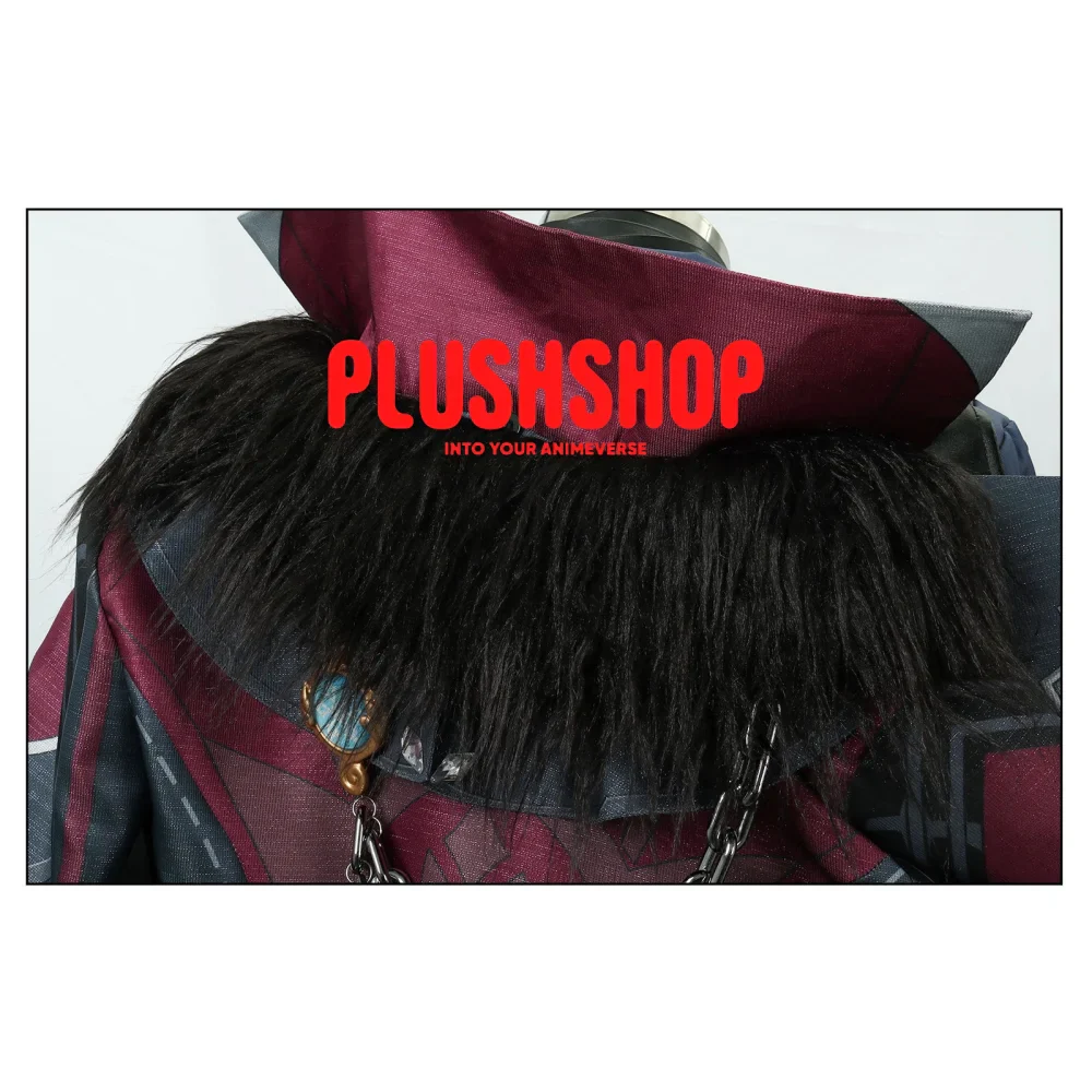 Genshin Impact Wriothesley Cosplay Outfit Clohes Wig - Image 11