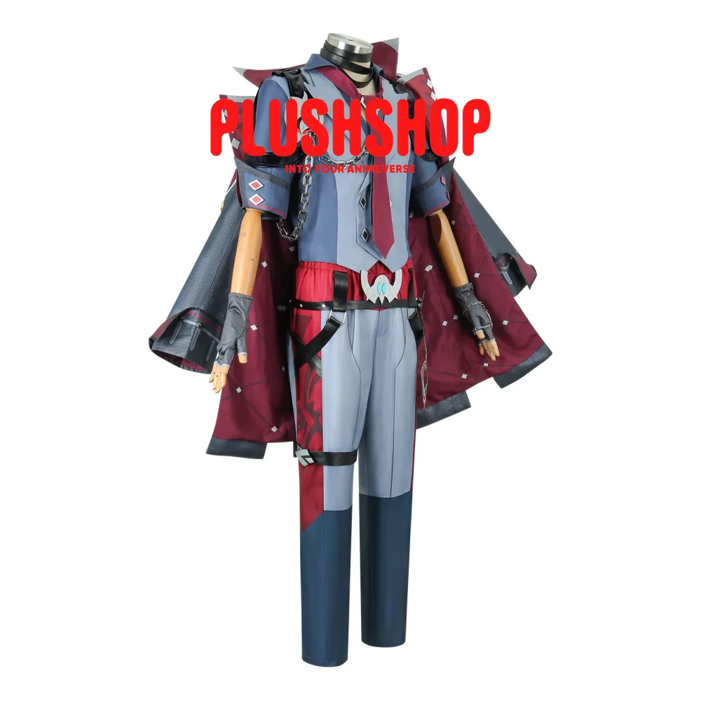 Genshin Impact Wriothesley Cosplay Outfit Clohes Wig - Image 4