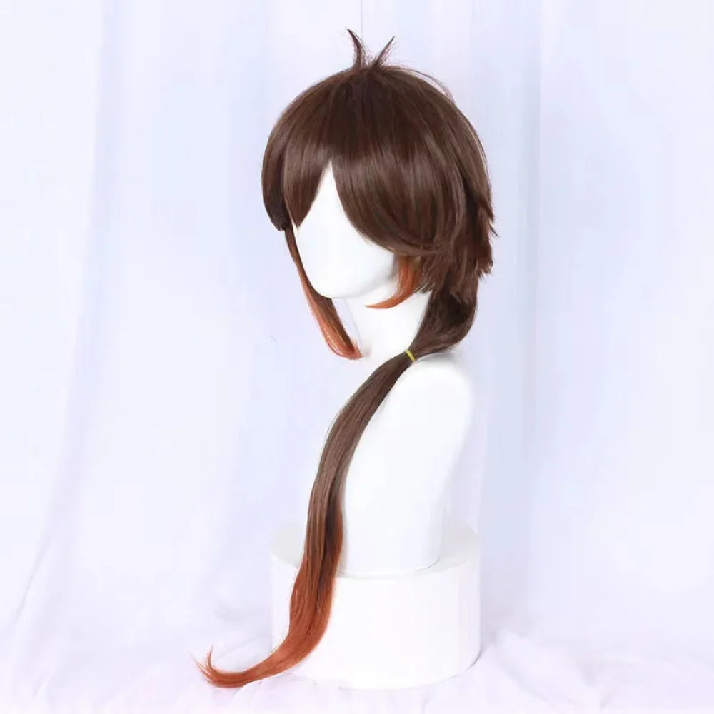 Genshin Impact Zhongli Cosplay Wig - Image 3
