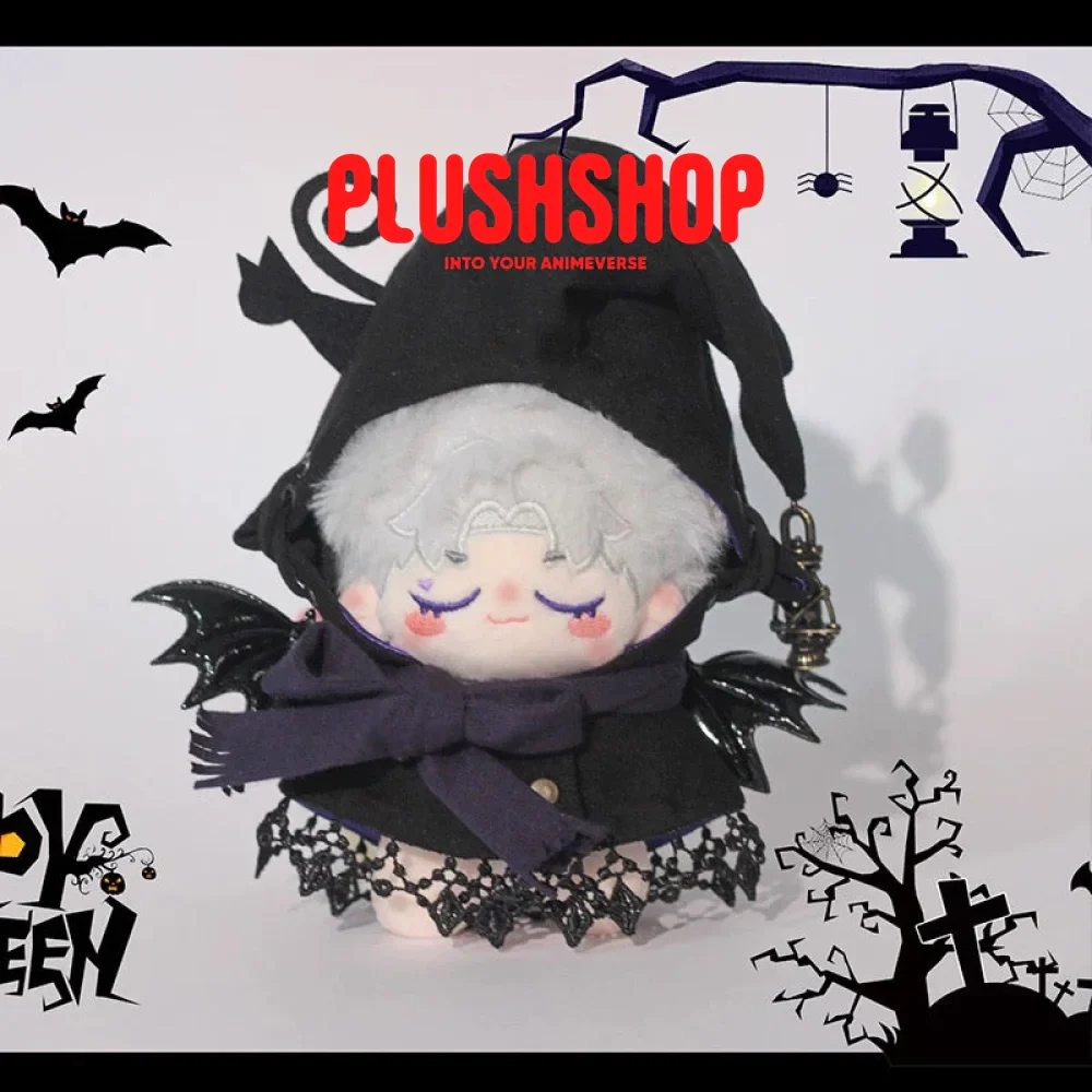 [Halloween Limited]Black Cat & Witch Hat Outfit For 4IN Doll - Image 3