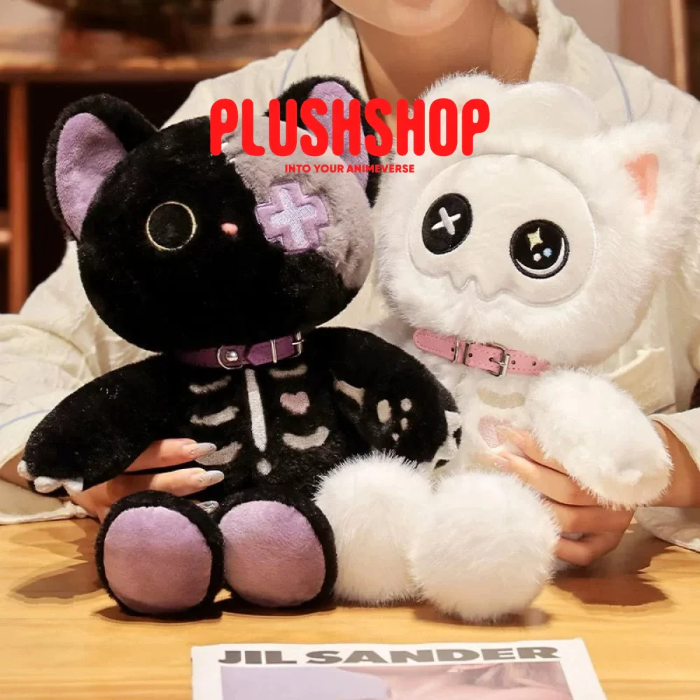 [Halloween Limited]Skeleton Cat Plush (15IN) - Image 2