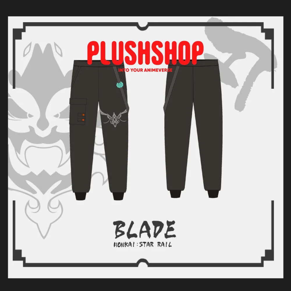 Honkai Starrail Game Character Blade Design Element Cosplay Outfit Jacket, Sweater, Pants - Image 4