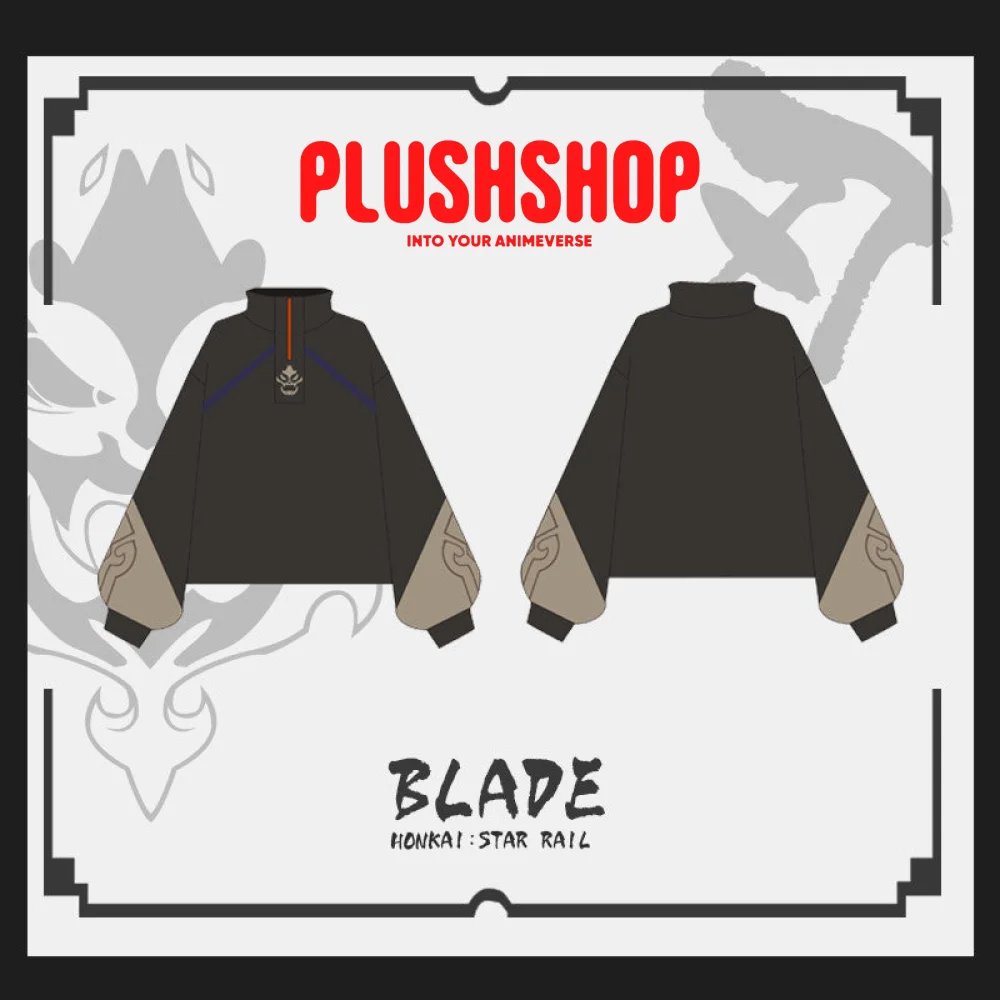 Honkai Starrail Game Character Blade Design Element Cosplay Outfit Jacket, Sweater, Pants - Image 6