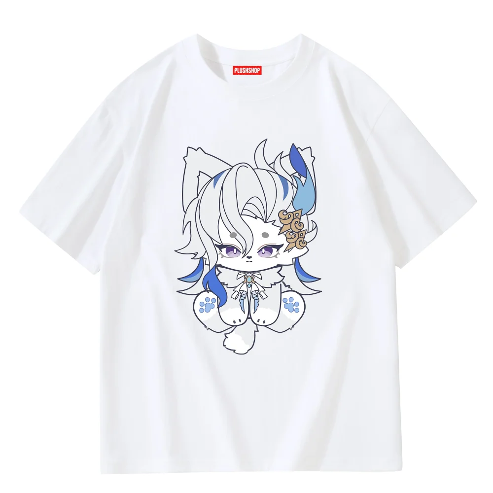 Neuvillette Meow Creative Hoodie/T-shirt Genshin - Image 3